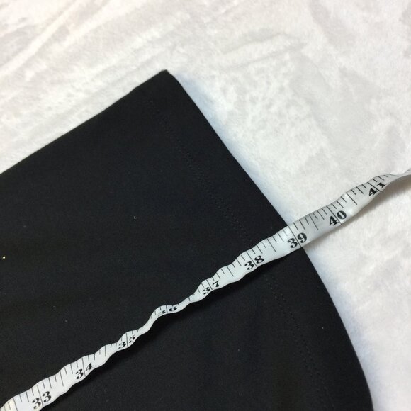 Ann Taylor Loft Dress Sz 16 Womans Red Black Brown Knit Colorblock Short Sleeve - Picture 8 of 12